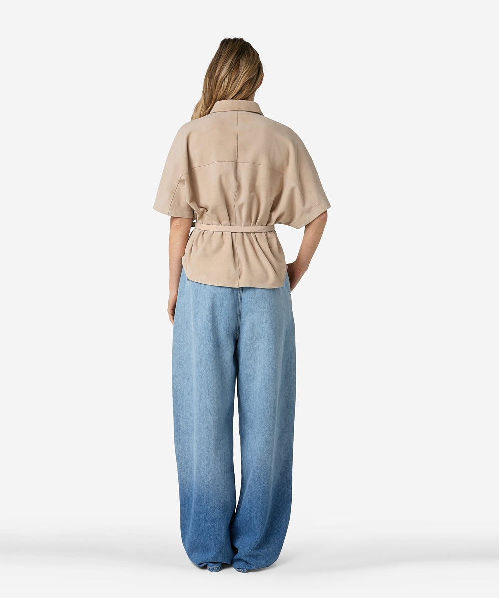Blaire Suede | Ostra Beige