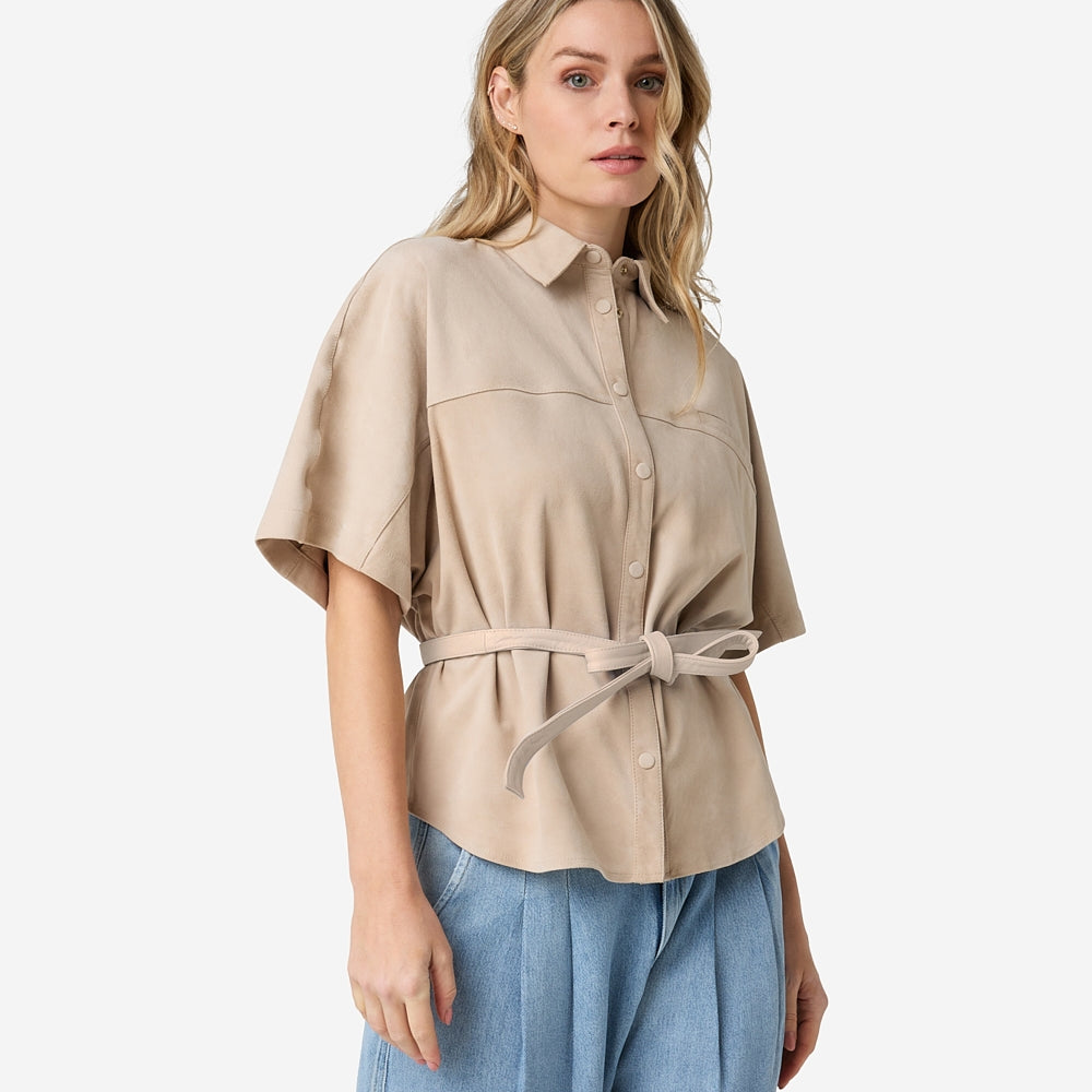 Blaire Suede | Ostra Beige