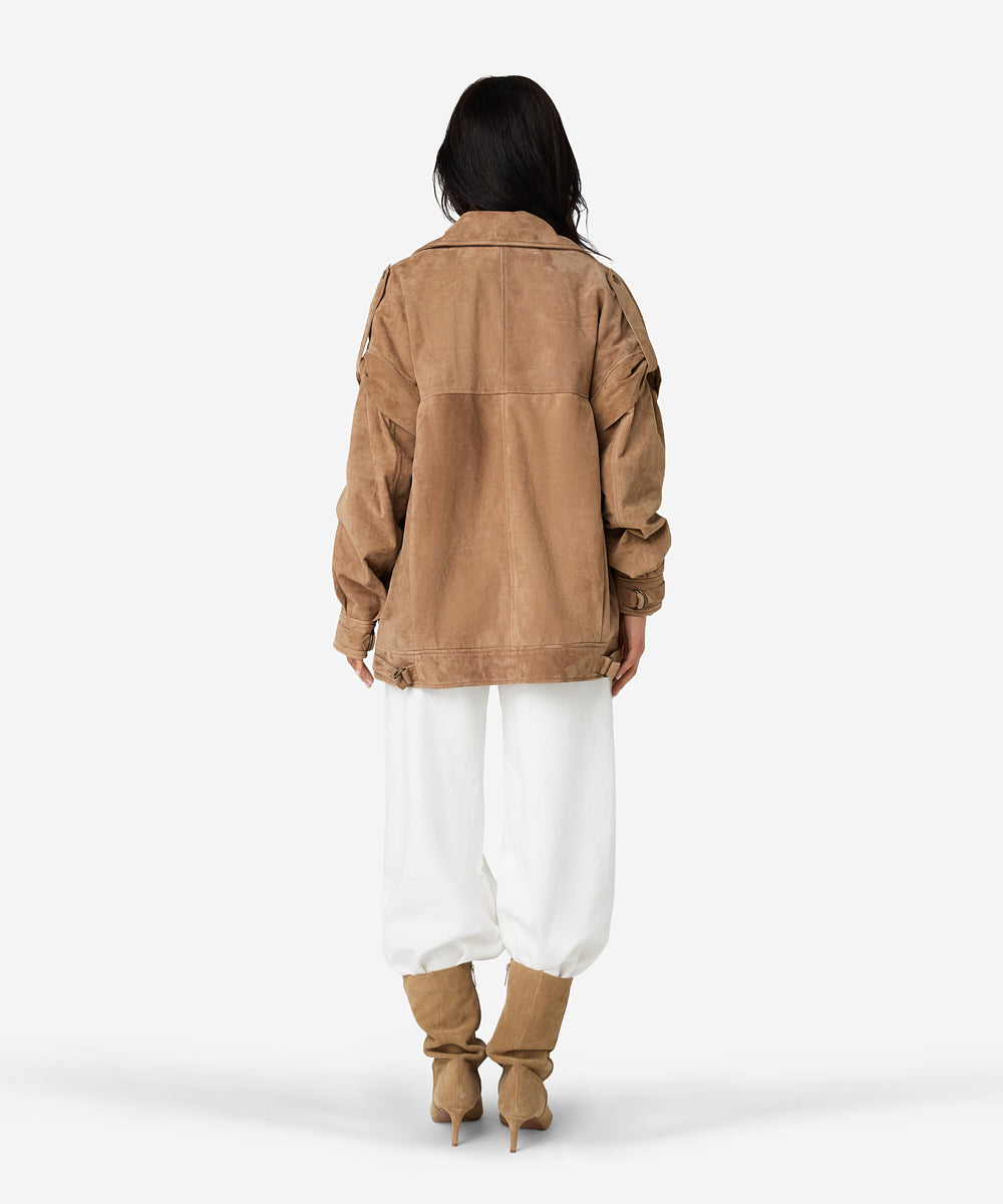 Jeaf Suede | Iced Coffee