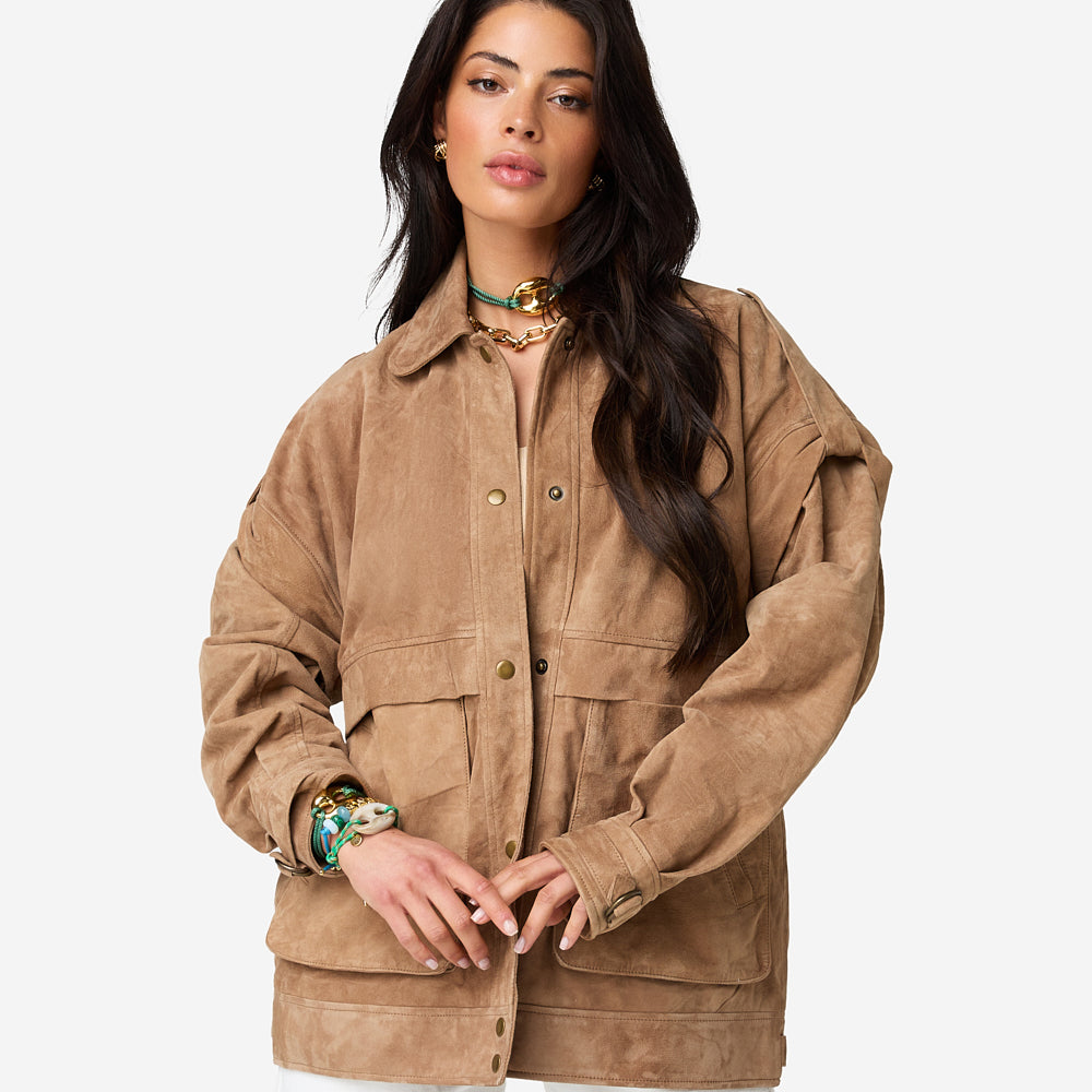 Jeaf Suede | Iced Coffee
