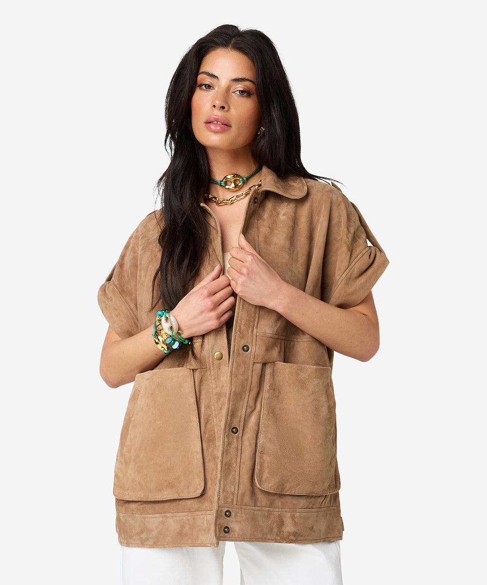 Jeaf Suede | Iced Coffee