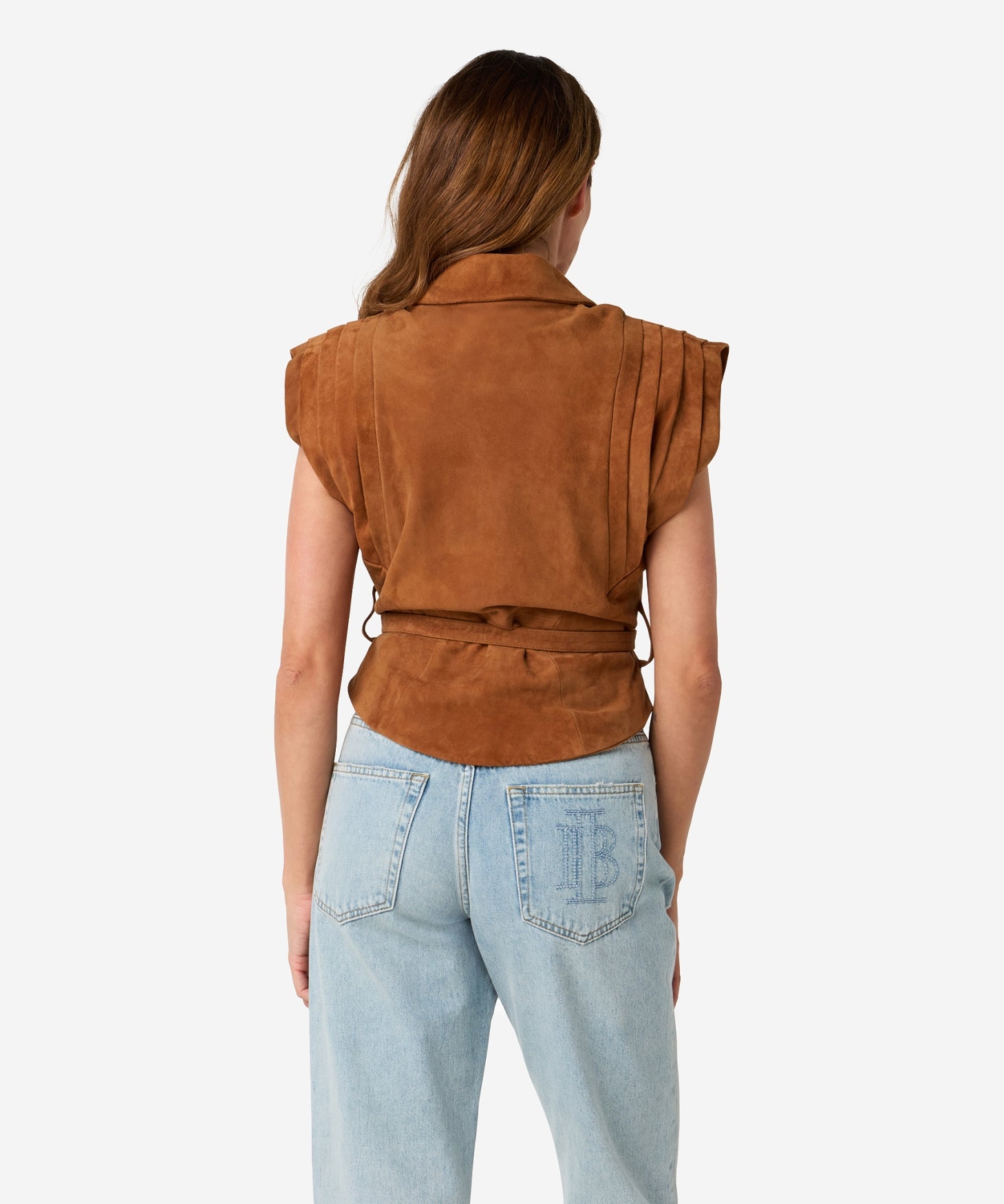 Joyce Suede | Cashew Brown