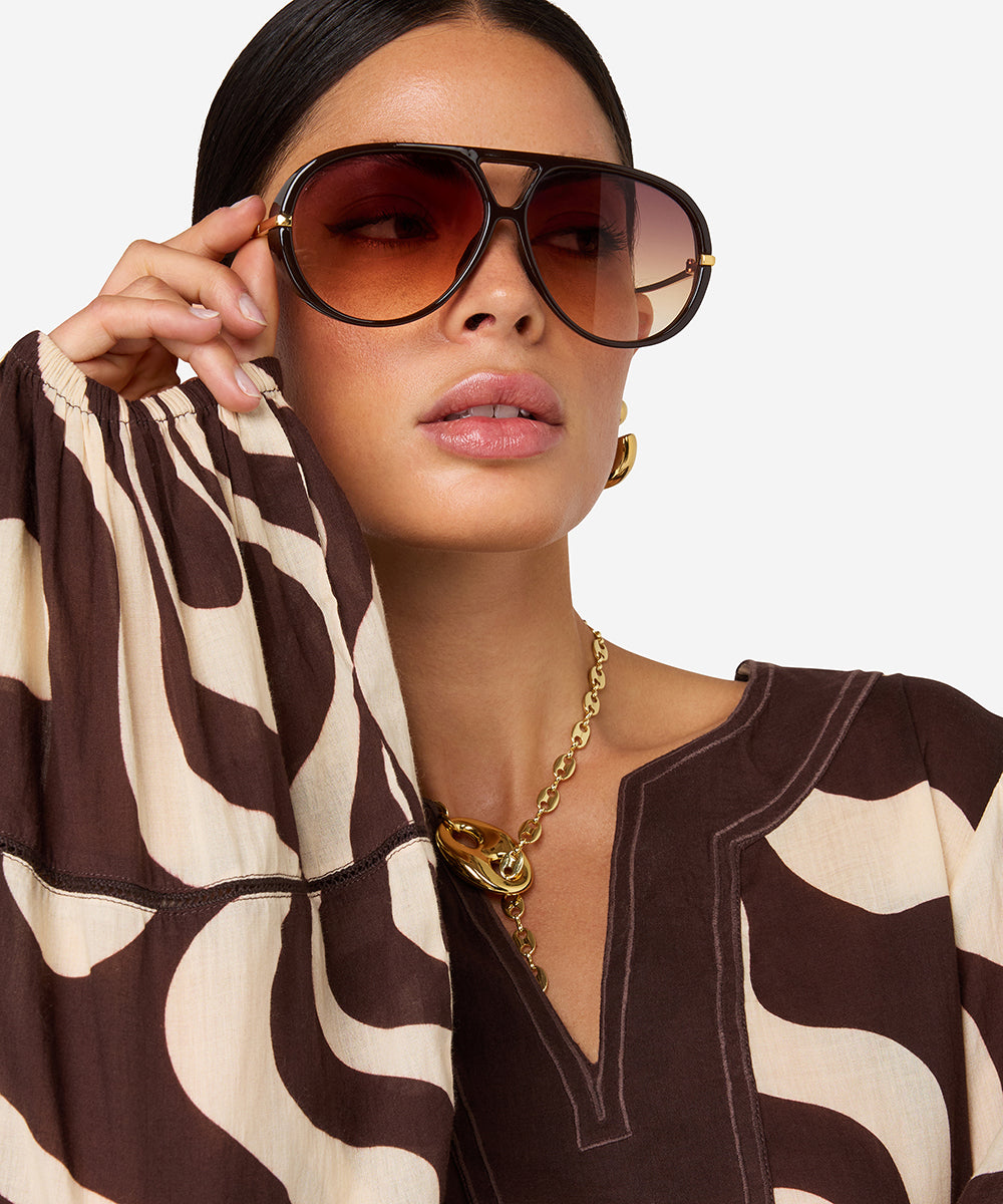 Noesjka Sunglasses | Olive Bloom