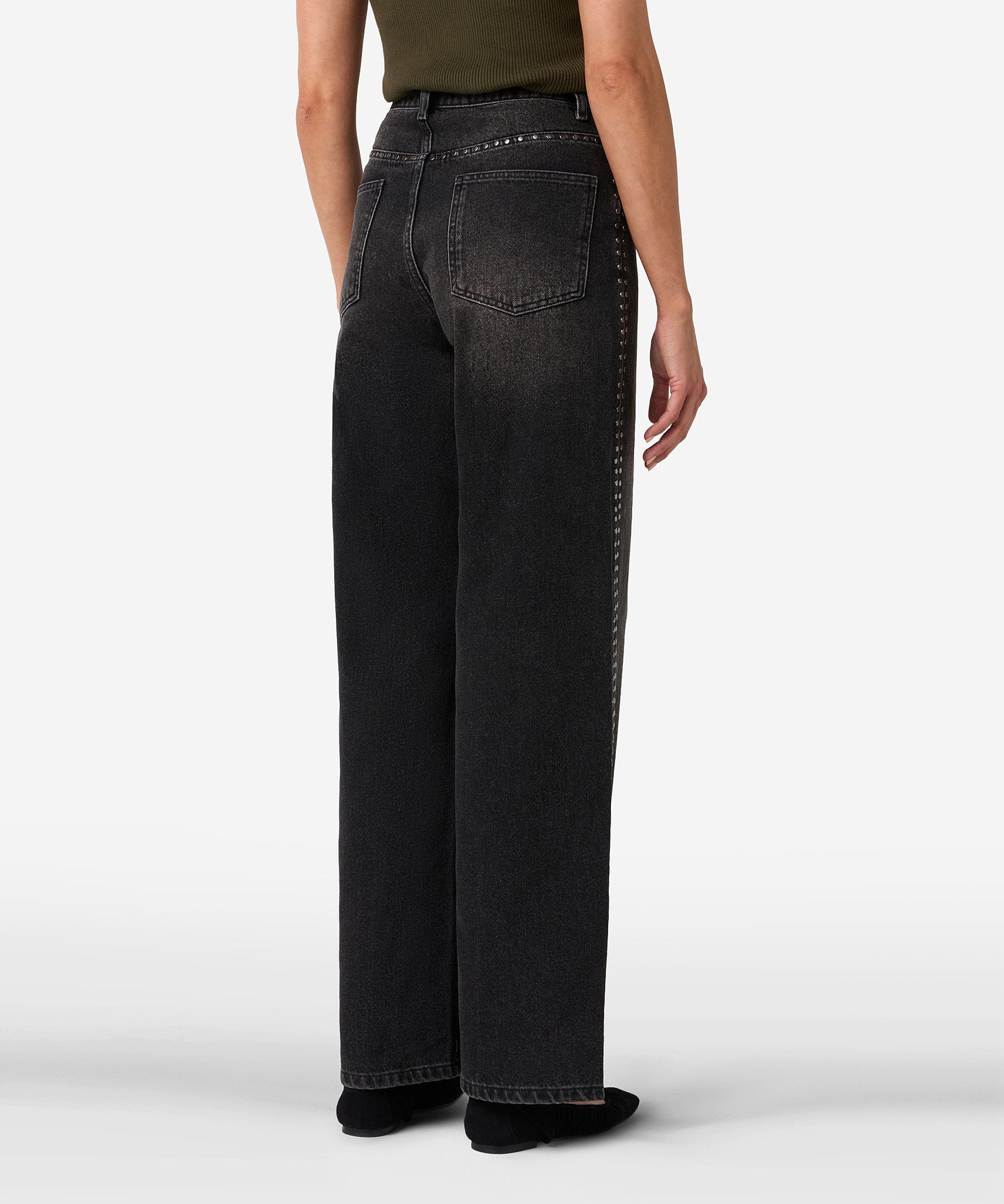 Pacey | Dark Grey Denim