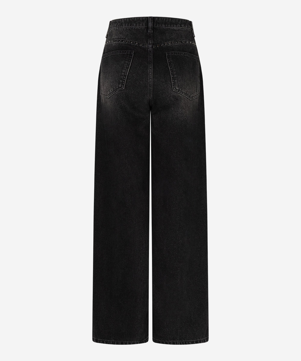 Pacey | Dark Grey Denim