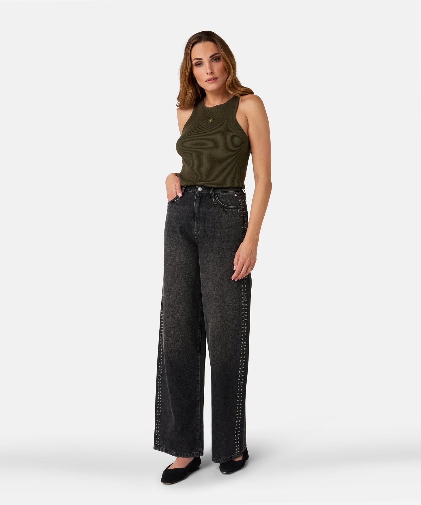 Pacey | Dark Grey Denim
