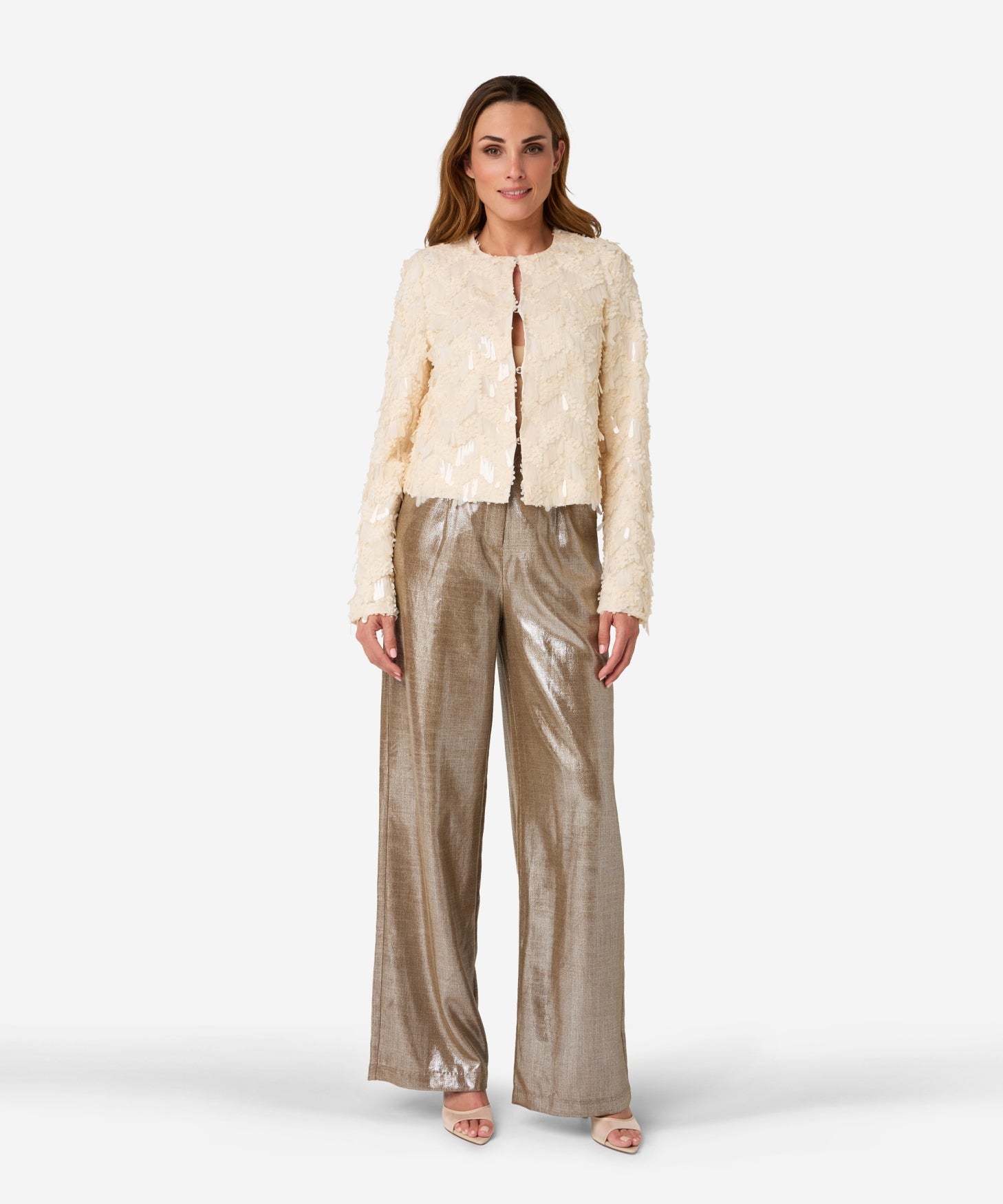 Pessey Shimmery - Party | Light Brown