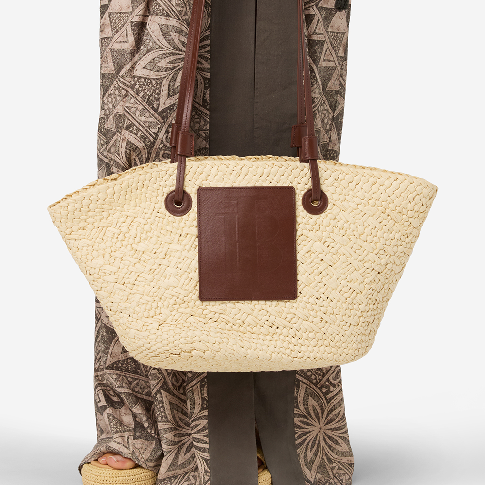 Rico Raffia Bag | Golden Earth