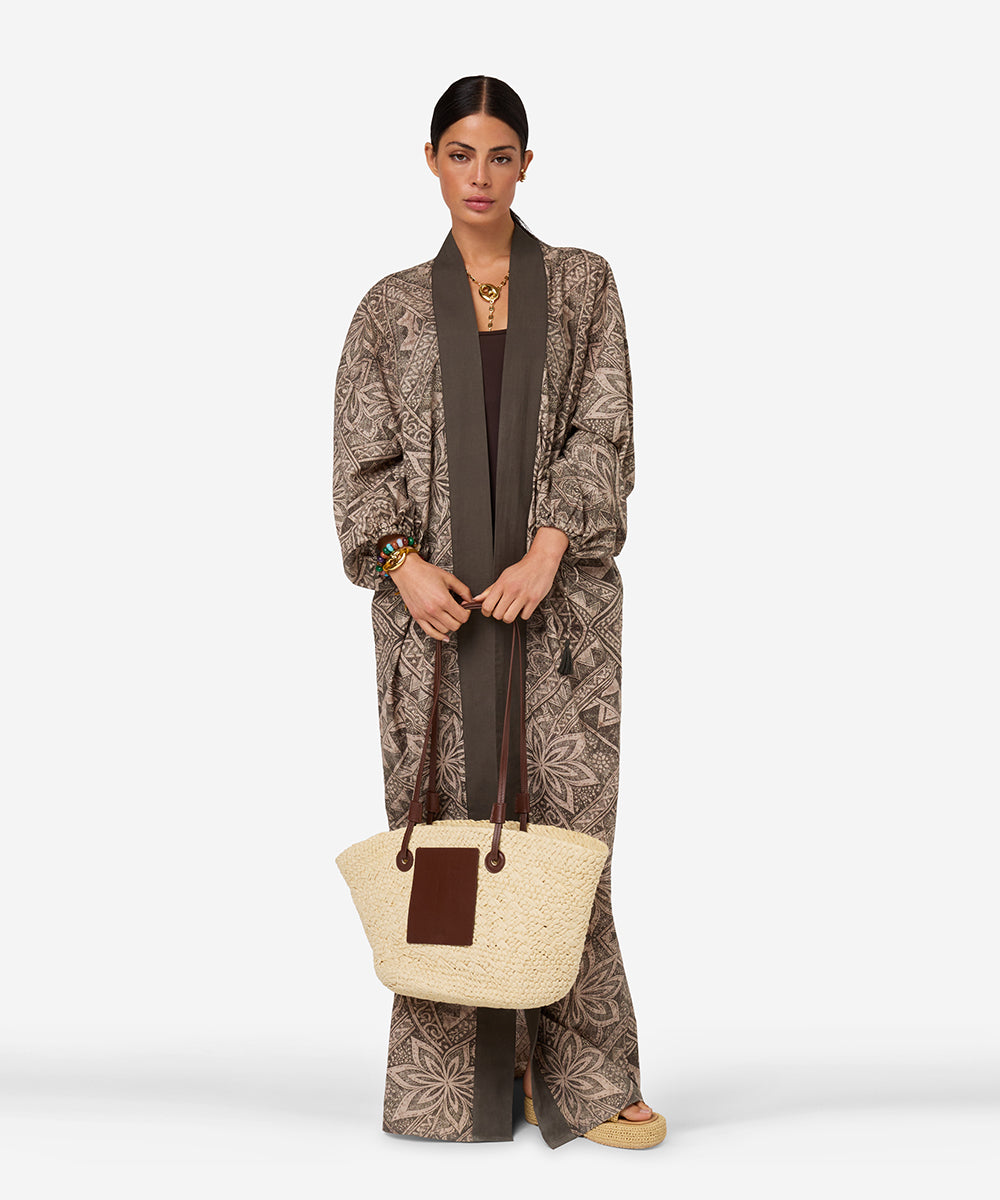 Rico Raffia Bag | Golden Earth