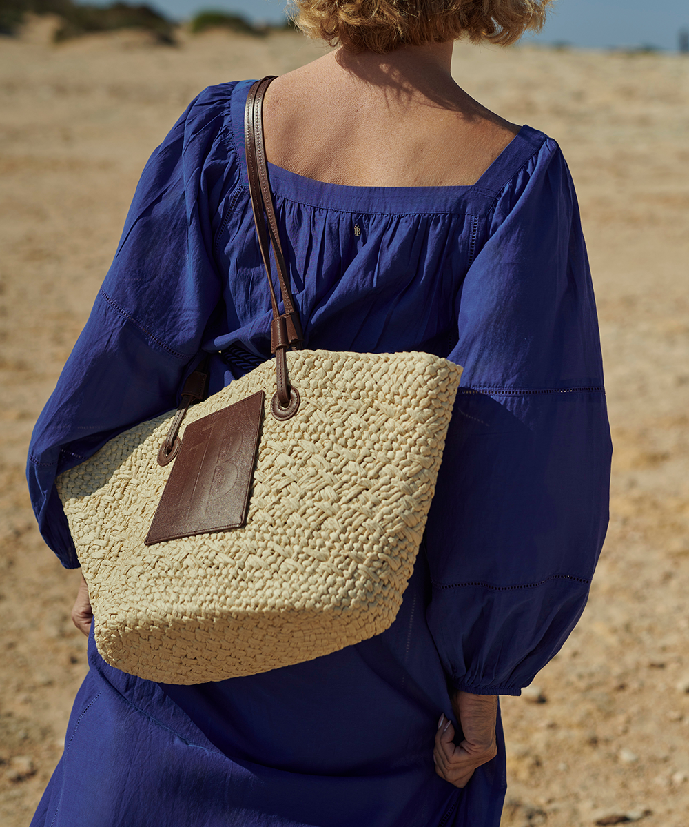 Rico Raffia Bag | Golden Earth