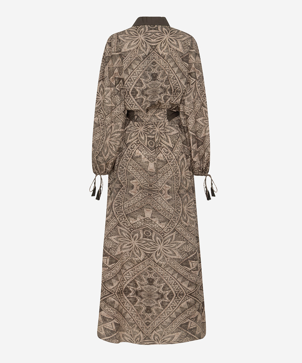 Shaggy Kimono | Olive Bloom