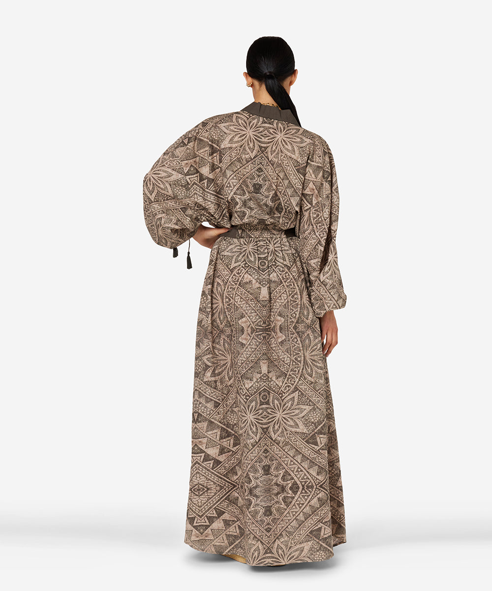 Shaggy Kimono | Olive Bloom
