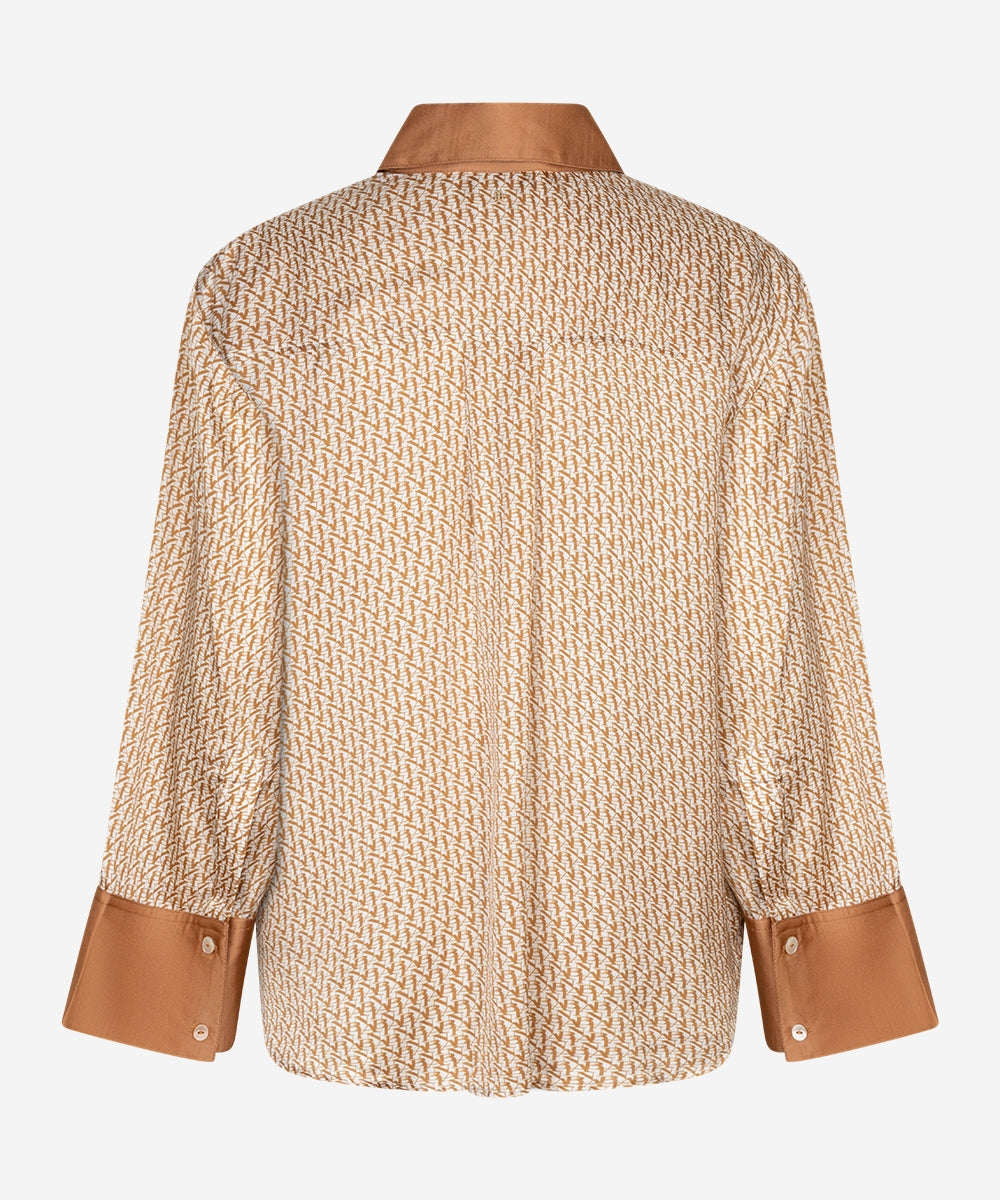 Tafine Oblique | Cashew Brown