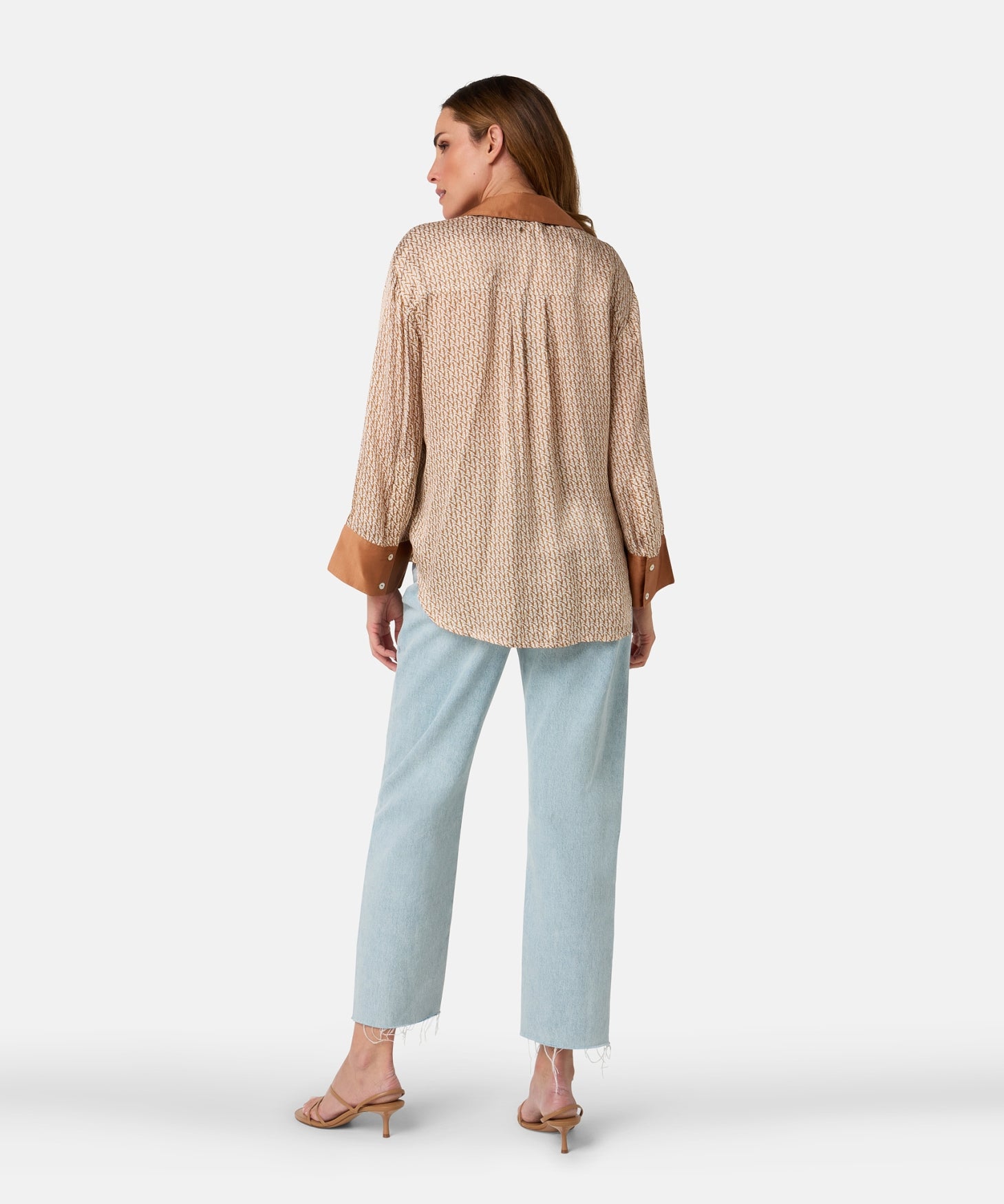Tafine Oblique | Cashew Brown