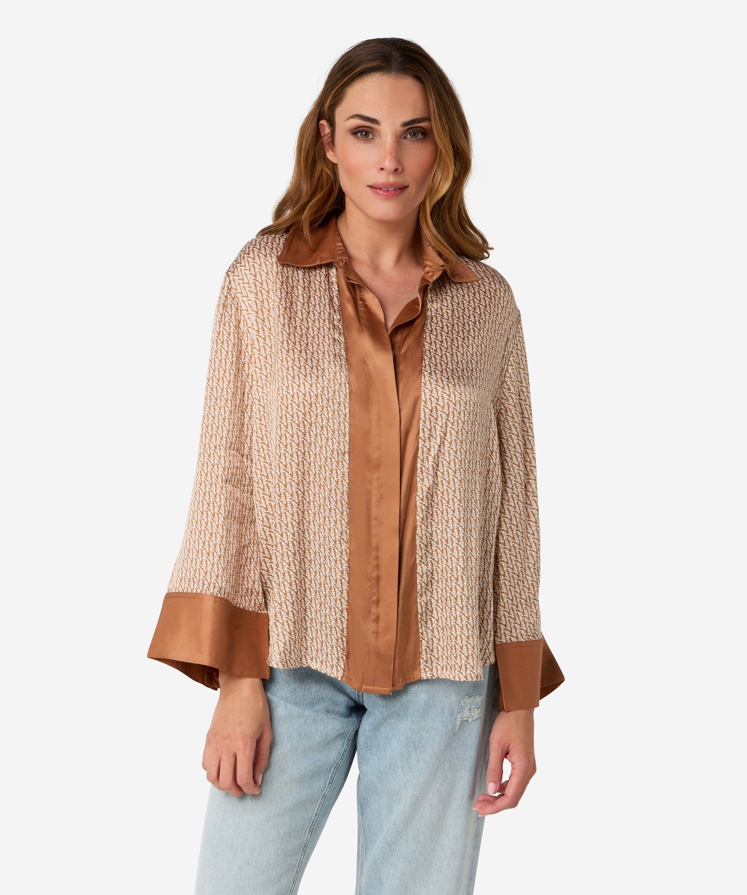 Tafine Oblique | Cashew Brown