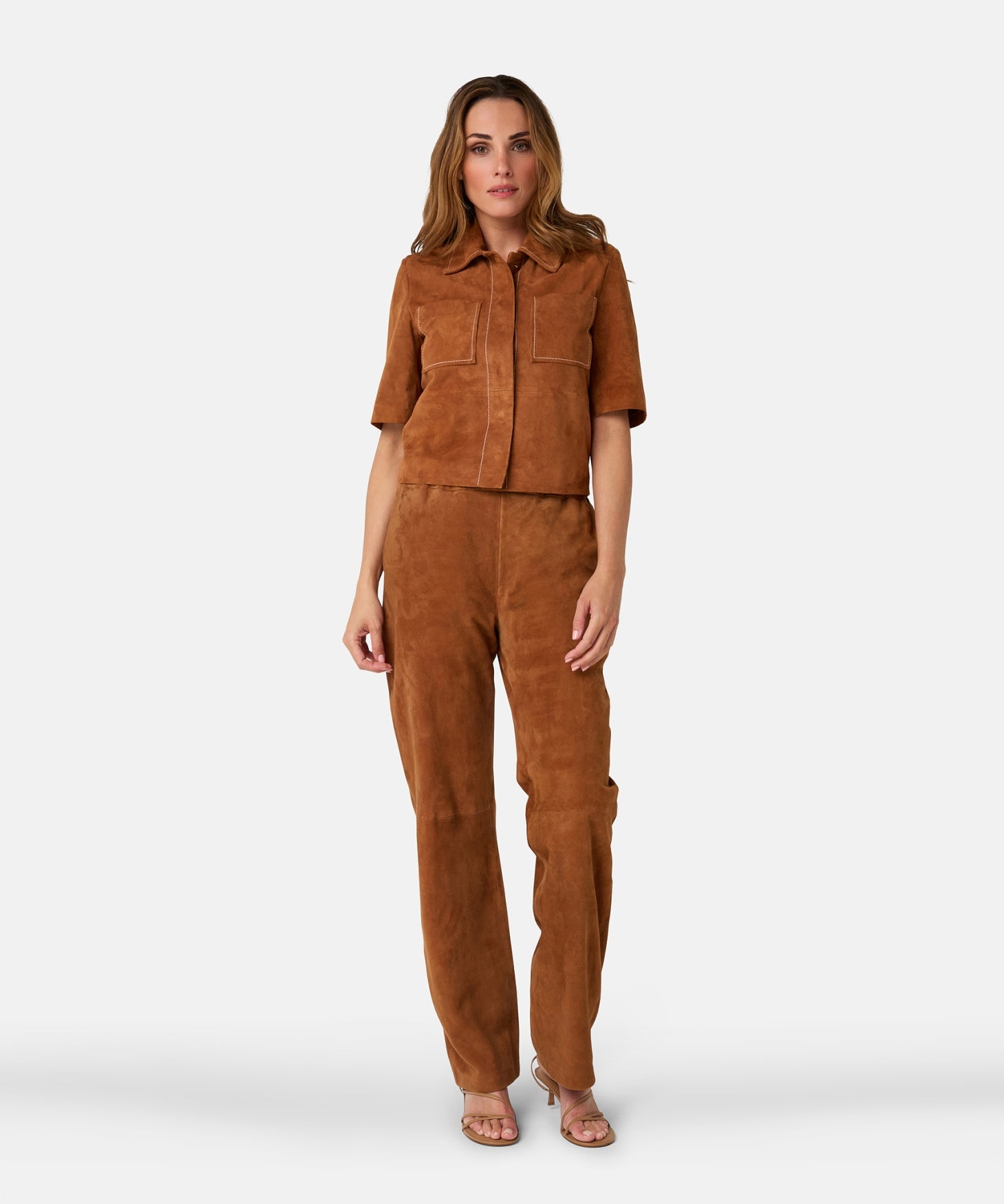 Treabhar Suede | Cashew Brown