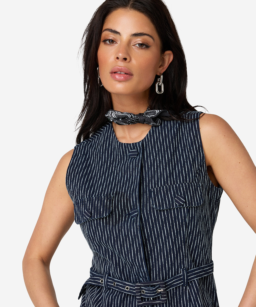 Trisia | Chalk Stripes