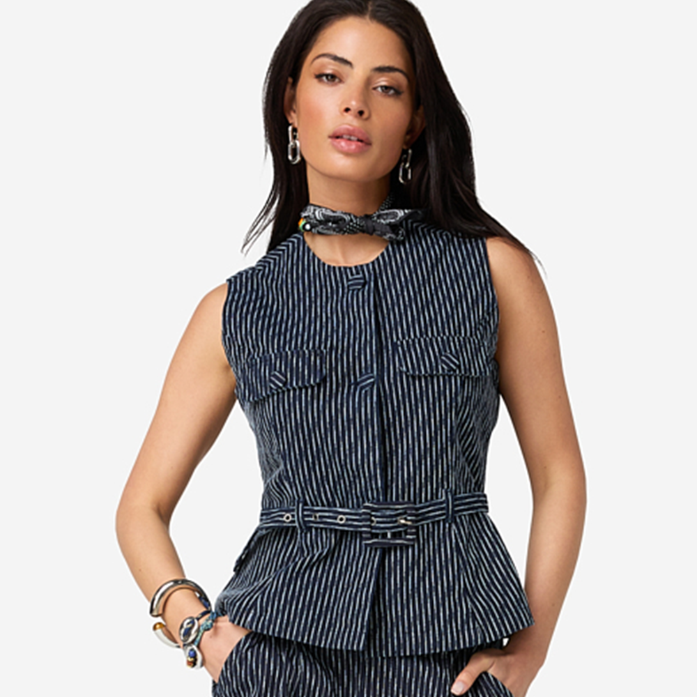 Trisia | Chalk Stripes